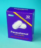 Paracetamol 500mg Caplets 32 blister pack Paracetamol 500mg Caplets 32 blister pack